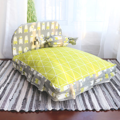 Pet Bed for Small Dogs and Cats, Washable Design