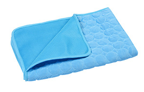 Cooling Ice Silk Mat for Summer Pet Comfort