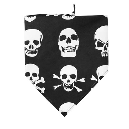 Single Layer Halloween Skull Dog Towel