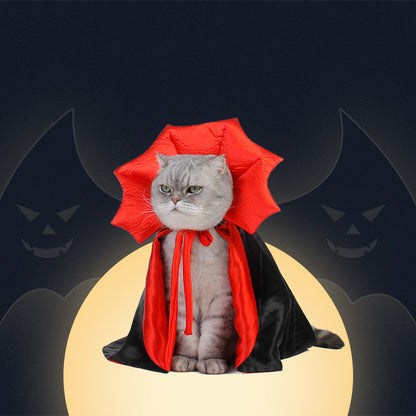 Vampire King Halloween Cape for Pets
