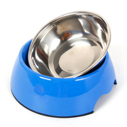 Non-Slip Dual-Use Stainless Steel Pet Bowl