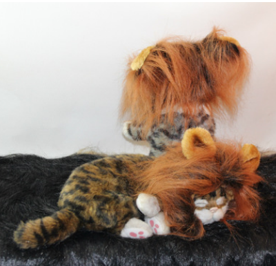 Funny Lion Mane Hat for Cats and Kittens