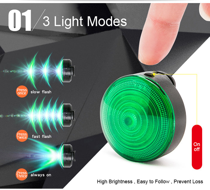 LED Dog Collar Light for Night Safety and Visibility