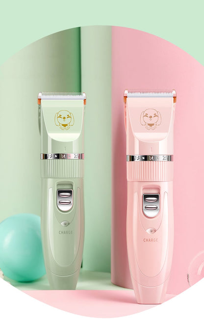 Pet Wireless Charging Grooming Hair Trimmer Set