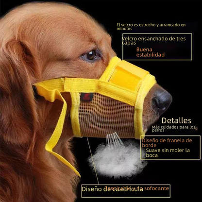 Dog Muzzle for Bark Control and Drinking - Medium Dogs